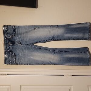 Miss Me jeans size 31 easy boot jeans